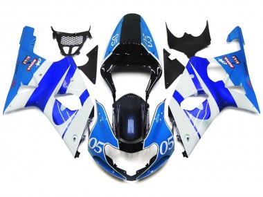 05 Gloss Blue 2000-2002 GSXR 1000 Motorcycle Fairing