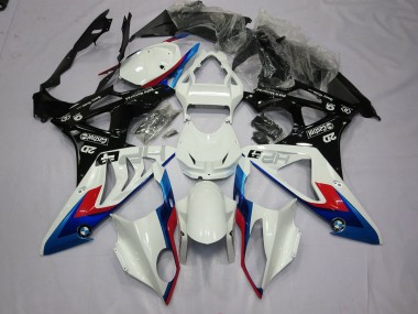 Alien Blue and White 2009-2014 S1000RR Motorcycle Fairing