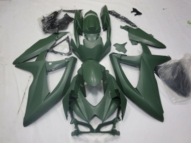 Army Green 2008-2010 GSXR 600-750 Motorcycle Fairing