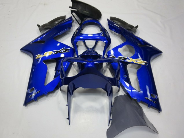 Blue OEM Style 2003-2004 ZX6R Motorcycle Fairing