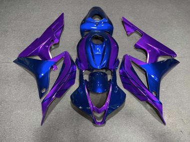 Blue & Purple 2007-2008 CBR600RR Motorcycle Fairing