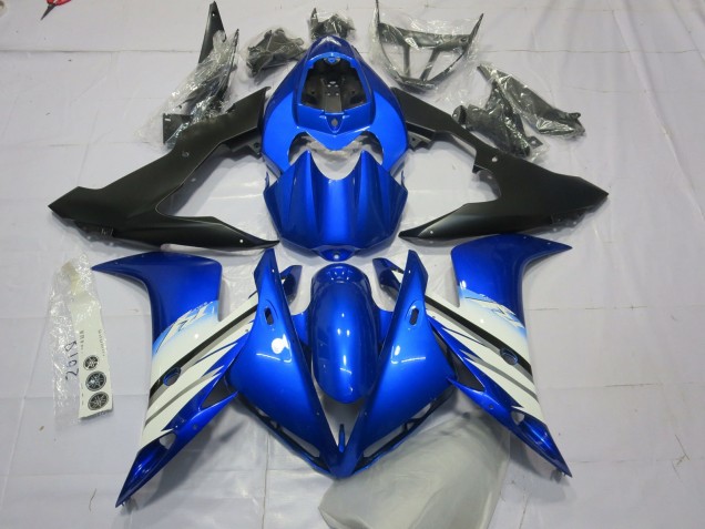 Blue and Black 2004-2006 R1 Motorcycle Fairing