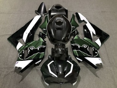 Custom Green Carbon Bull 2013-2023 CBR600RR Motorcycle Fairing