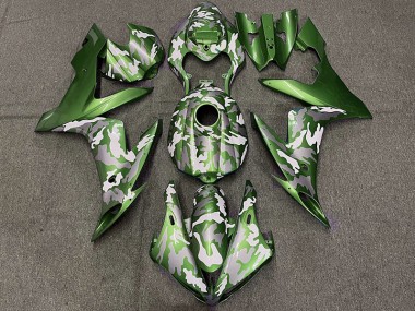 Dark Green Camo 2004-2006 R1 Motorcycle Fairing