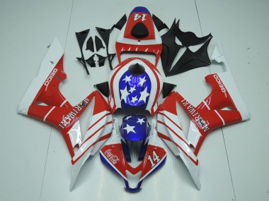 Geico 14 2007-2008 CBR600RR Motorcycle Fairing