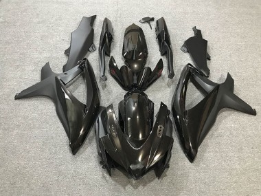 Gloss / Matte Black 2008-2010 GSXR 600-750 Motorcycle Fairing