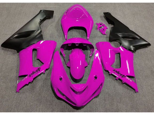 Gloss Pink 2005-2006 ZX6R Motorcycle Fairing