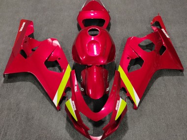 Gloss Red 2004-2005 GSXR 600-750 Motorcycle Fairing