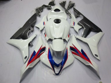 White HRC 2007-2008 CBR600RR Motorcycle Fairing